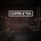 Coffee And Tea Neon Sign - BBD GIFTS